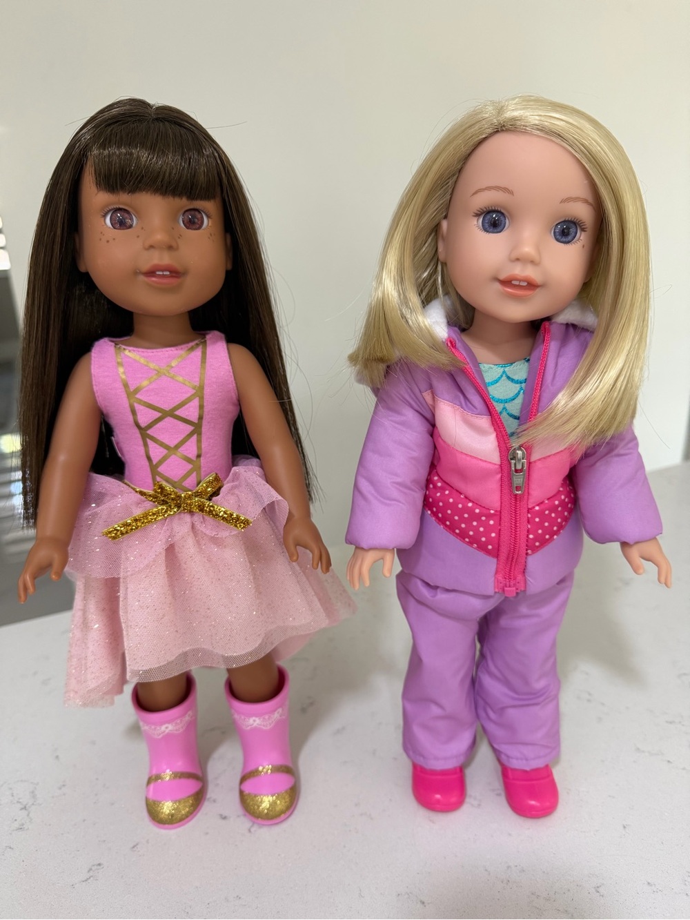 American Girl WellieWishers Ashlyn and Camille